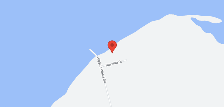 map of Bayside Drive